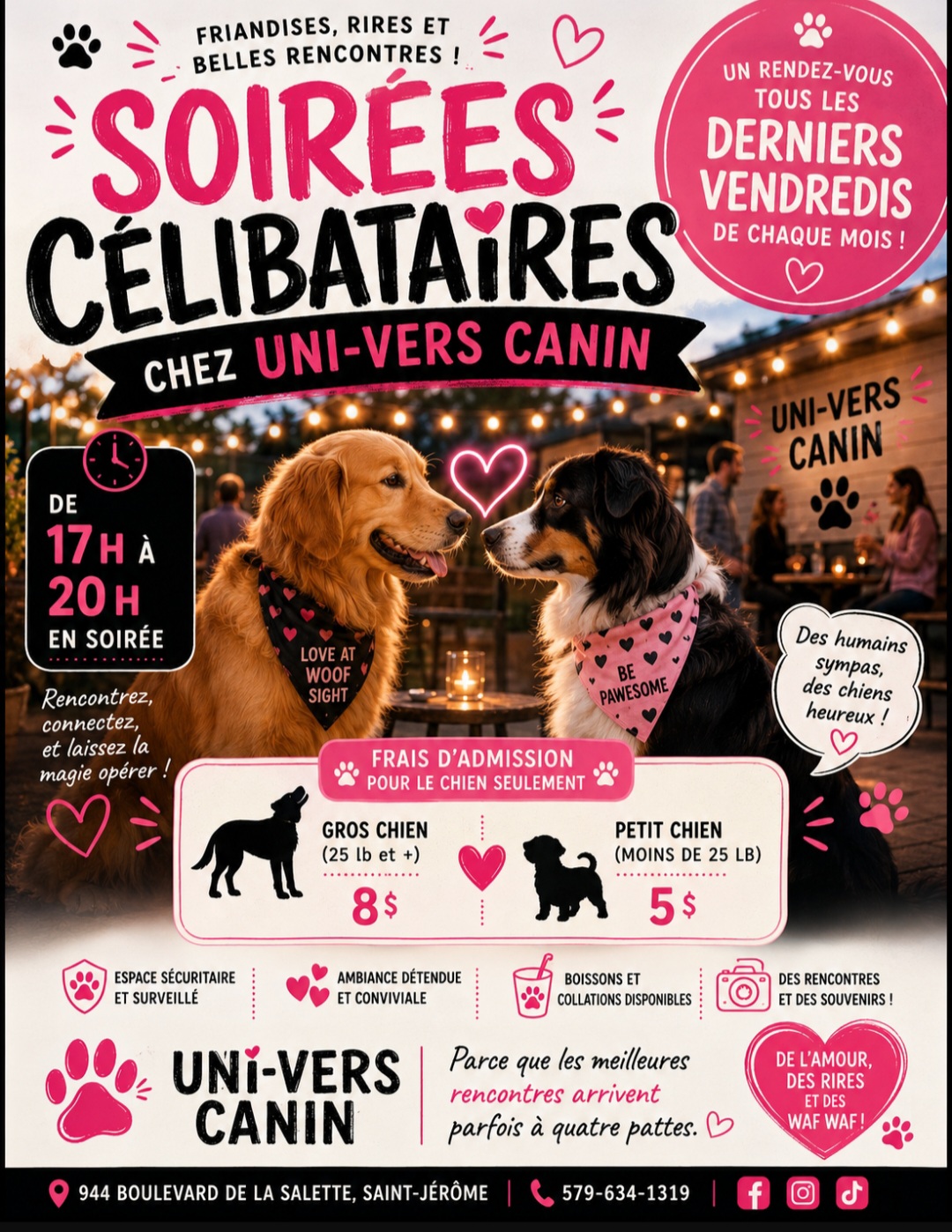 Soirée Célibataire tous les derniers Vendredi de chaque mois